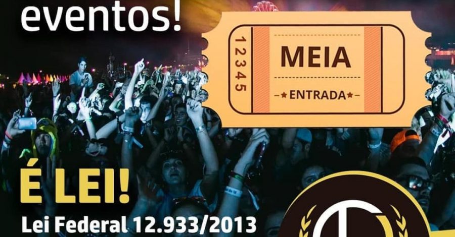 MEIA ENTRADA EM SHOW’S