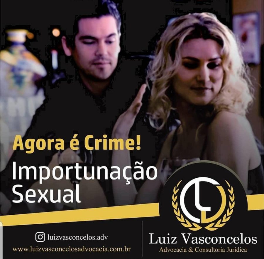 IMPORTUNAÇÃO SEXUAL É CRIME!